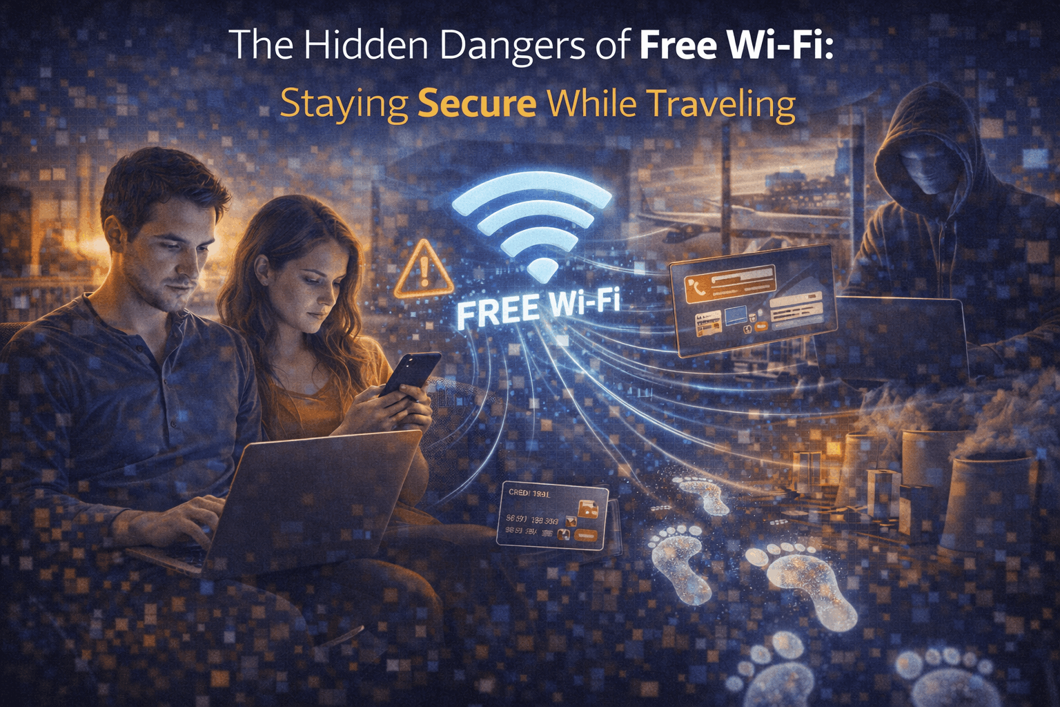 Secure Danger The Hidden Dangers of Free Wi-Fi: Staying Secure While Traveling ...