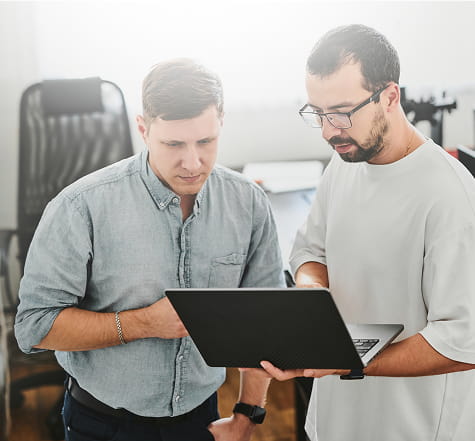 IT support team providing cybersecurity consulting for Las Vegas businesses