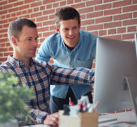 Managed IT support team assisting a Las Vegas business with network and system management